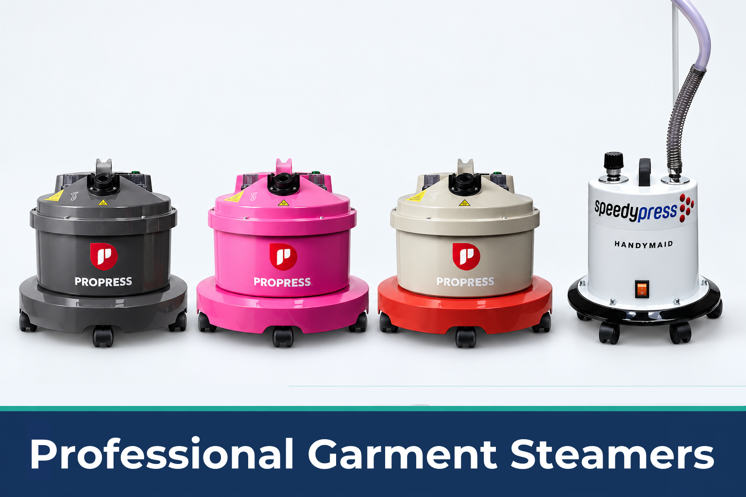Professional garment and clothes steamers for commercial use